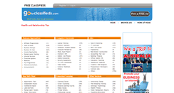 Desktop Screenshot of goforclassifieds.com